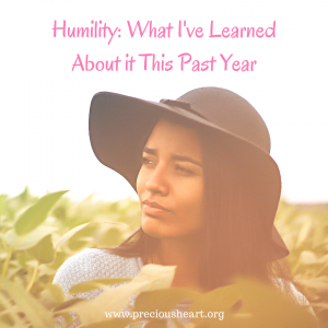 Humility: What I've learned about it this year