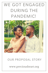 We got Engaged During the Pandemic!